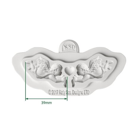 Cosmic Shimmer Silicone Mould Mini Cherubs (CE0062-CS)