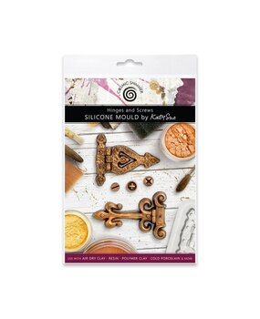 Cosmic Shimmer Silicone Mould Hinges and Screws (CE0082-CS)