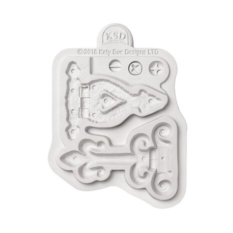 Cosmic Shimmer Silicone Mould Hinges and Screws (CE0082-CS)