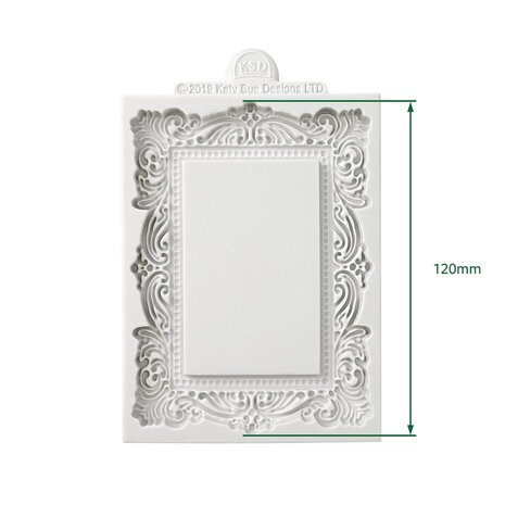 Cosmic Shimmer Silicone Mould Large Vintage Frame (CE0104-CS)