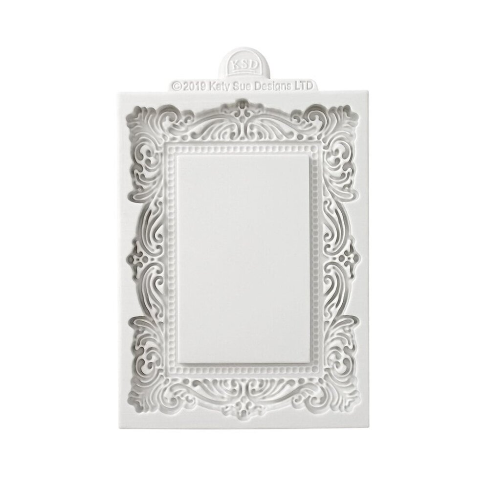 Cosmic Shimmer Silicone Mould Large Vintage Frame (CE0104-CS)