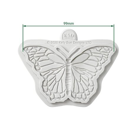 Cosmic Shimmer Silicone Mould Majestic Butterfly (CE0147-CS)