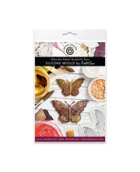 Cosmic Shimmer Silicone Mould Delicate Detail Butterfly Duo (CE0148-CS)