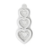 Cosmic Shimmer Silicone Mould Ornate Heart Trio (CE0151-CS)