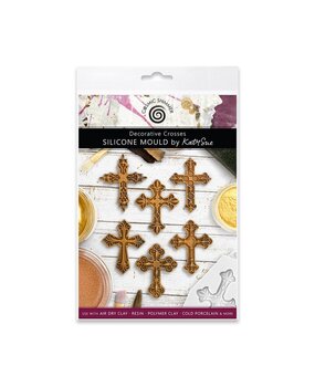 Cosmic Shimmer Silicone Mould Decorative Crosses (CA0254-CS)