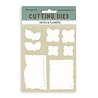 Stamperia Cutting Dies A6 Notes and Flowers (SFT16)