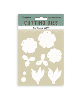 Stamperia Cutting Dies A6 Camelia's Bloom (SFT17)