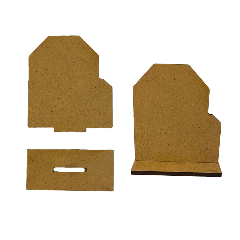 Stamperia Silent Sea MDF Crafty Shapes Blanks Place Card (KLSM80)