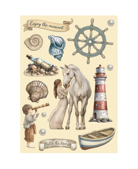 Stamperia Silent Sea Wooden Shapes A5 (KLSP194)