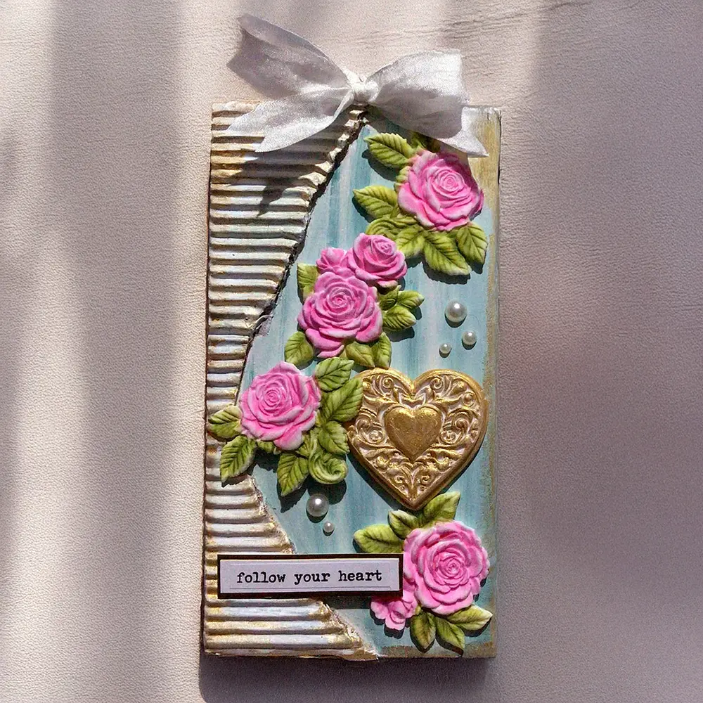 Cosmic Shimmer Silicone Mould Decorative Roses (CE0149-CS)