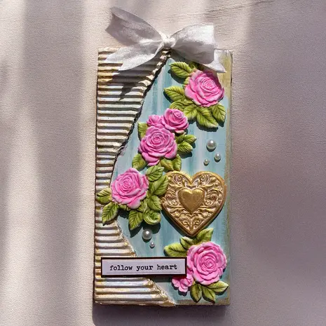 Cosmic Shimmer Silicone Mould Decorative Roses (CE0149-CS)