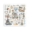 Stamperia Silent Sea 6x6 Inch Rub-On Assortment (DFLRBX06)