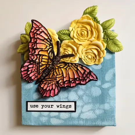 Cosmic Shimmer Silicone Mould Delicate Detail Butterfly Duo (CE0148-CS)