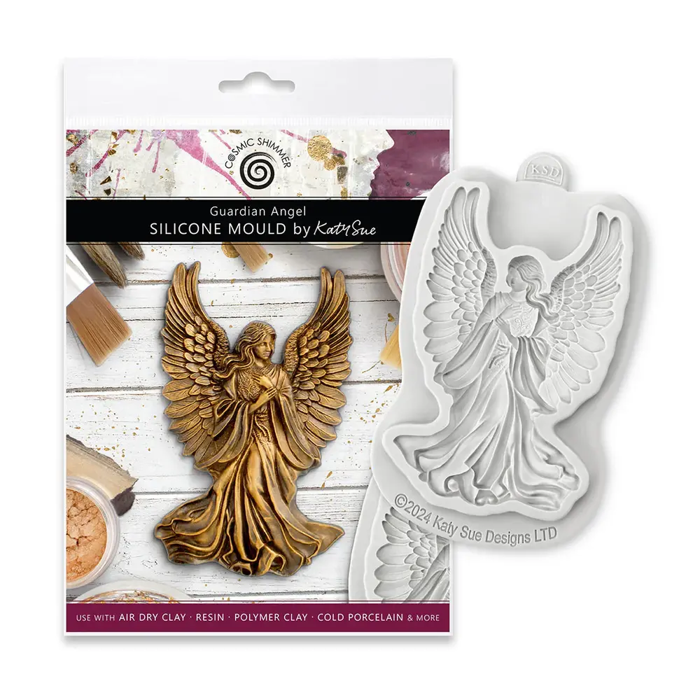 Cosmic Shimmer Silicone Mould Guardian Angel (CF0060-CS)
