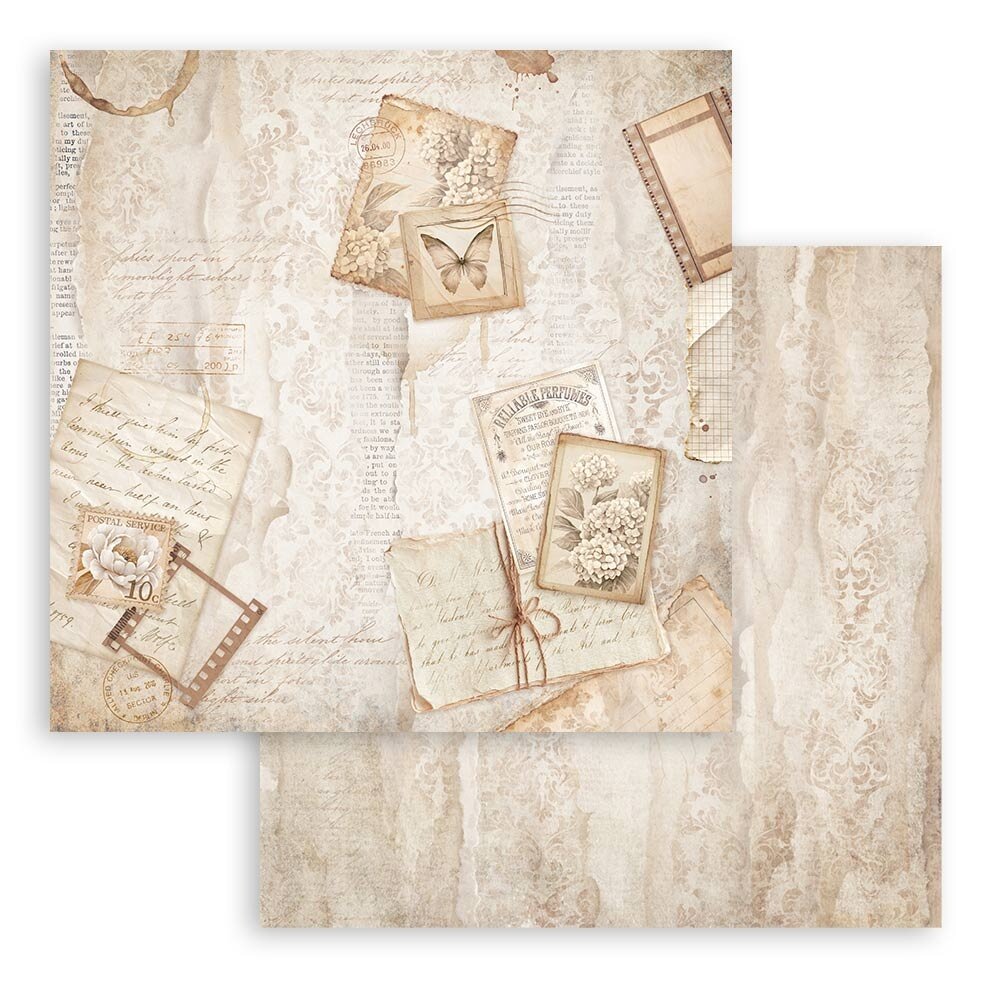 Stamperia Quiet Days 8x8 Inch Paper Pack (SBBS134)