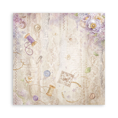 Stamperia Quiet Days 8x8 Inch Single Face Paper Pack (SBBSXB19)