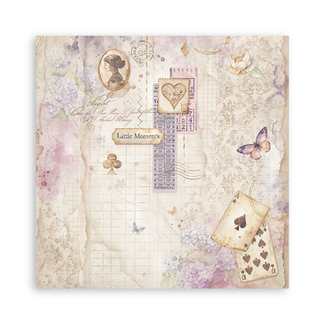Stamperia Quiet Days 8x8 Inch Single Face Paper Pack (SBBSXB19)