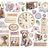 Stamperia Quiet Days Die Cuts (DFLDC122)