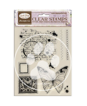 Stamperia Quiet Days Clear Stamp Butterfly (WTK230)