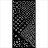 Stamperia Quiet Days Thick Stencil 12x25cm Mixed Tiles (KSTDL135)