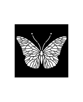 Stamperia Quiet Days Thick Stencil 12x12cm Butterfly (KSTDS65)