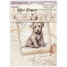 Stamperia Quiet Days A6 Mini Rice Paper (DFSA6X01)