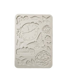 Stamperia Quiet Days A5 Silicon Mould Clock (KACMA594)