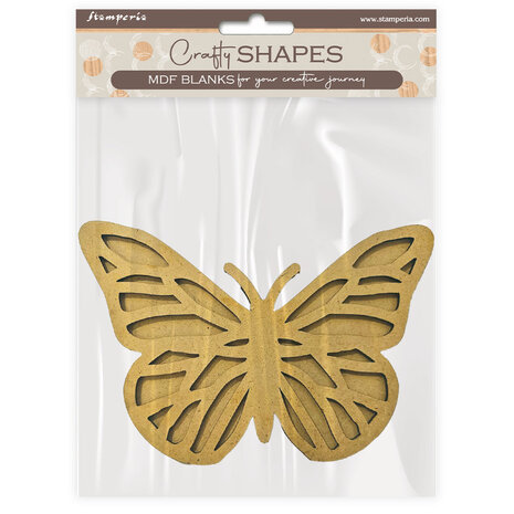 Stamperia Quiet Days MDF Crafty Shapes Blanks Butterfly (KLSM73)