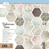 Elizabeth Craft Designs Bohemian Rose 12x12 Inch Cardstock Paper (C037)