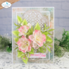 Elizabeth Craft Designs Bohemian Rose A6 Clear Stamps Sentiments (CS432)