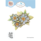 Elizabeth Craft Designs Bohemian Rose Dies Rose Companion Flower (2307)