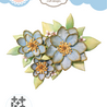 Elizabeth Craft Designs PRE-ORDER Bohemian Rose Dies Rose Companion Flower (2307)