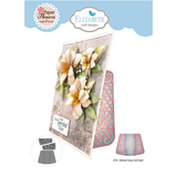 Elizabeth Craft Designs Bohemian Rose Dies Delicate Fancy Card Easel (2310)
