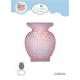 Elizabeth Craft Designs Bohemian Rose Dies Delicate Fancy Vase (2311)