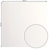 Vaessen Creative Florence Smooth Cardstock 12x12 Inch Off-White (2924-101)