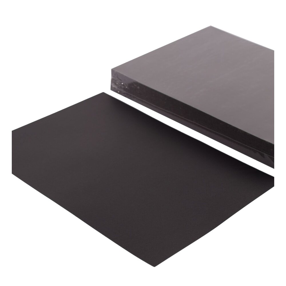 Vaessen Creative Florence Smooth Cardstock A4 Black (2922-096) Vaessen Creative Florence Smooth Cardstock A4 Black (2922-096)