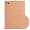 Vaessen Creative Florence Smooth Cardstock A4 Kraft (2922-099) Vaessen Creative Florence Smooth Cardstock A4 Kraft (2922-099)