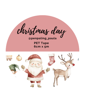Penpaling Paula Christmas Day PET Tape (PET037)
