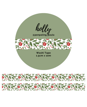 Penpaling Paula Holly Washi Tape (WT198)
