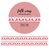 Penpaling Paula Folk Xmas Washi Tape (WT199)