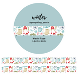 Penpaling Paula Winter Washi Tape (WT203)