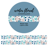 Penpaling Paula Winter Floral Washi Tape (WT204)
