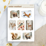 Penpaling Paula Winter Woodland Sticker Sheet (SS267)