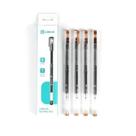 LOKLiK Gel Pen Set (4pcs) (HH-HB1-0014-2USL)