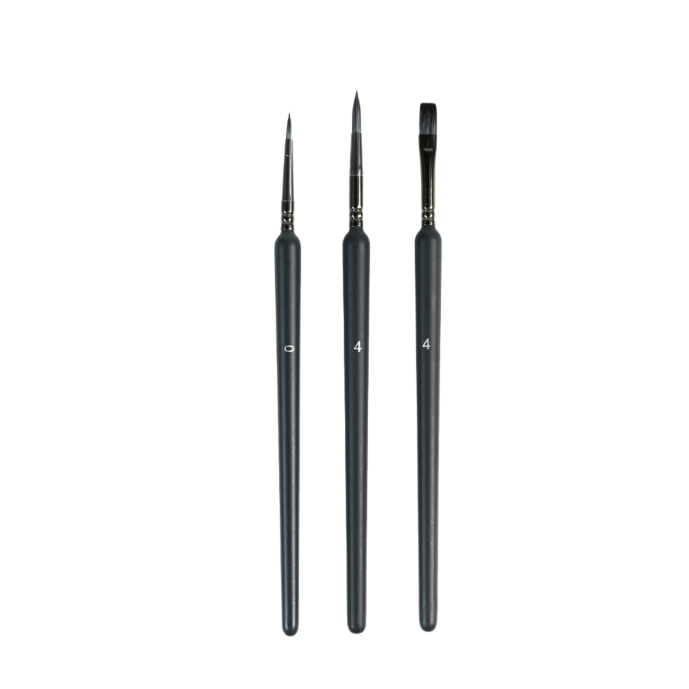 LOKLiK Acrylic Paint Brushes (3pcs) (HH-YLBS-0001-US-L)