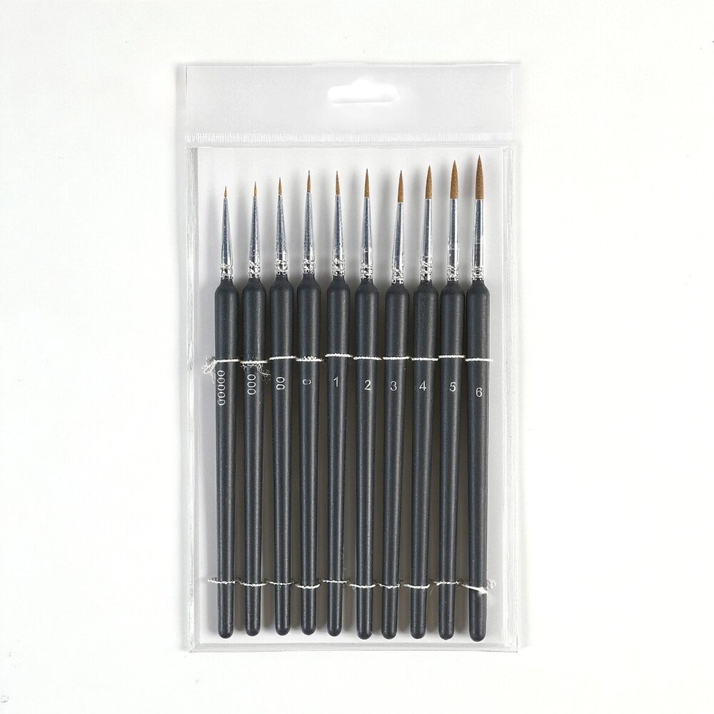 LOKLiK Miniature Paint Brushes (10pcs) (HH-YLBS-0002-US-L)