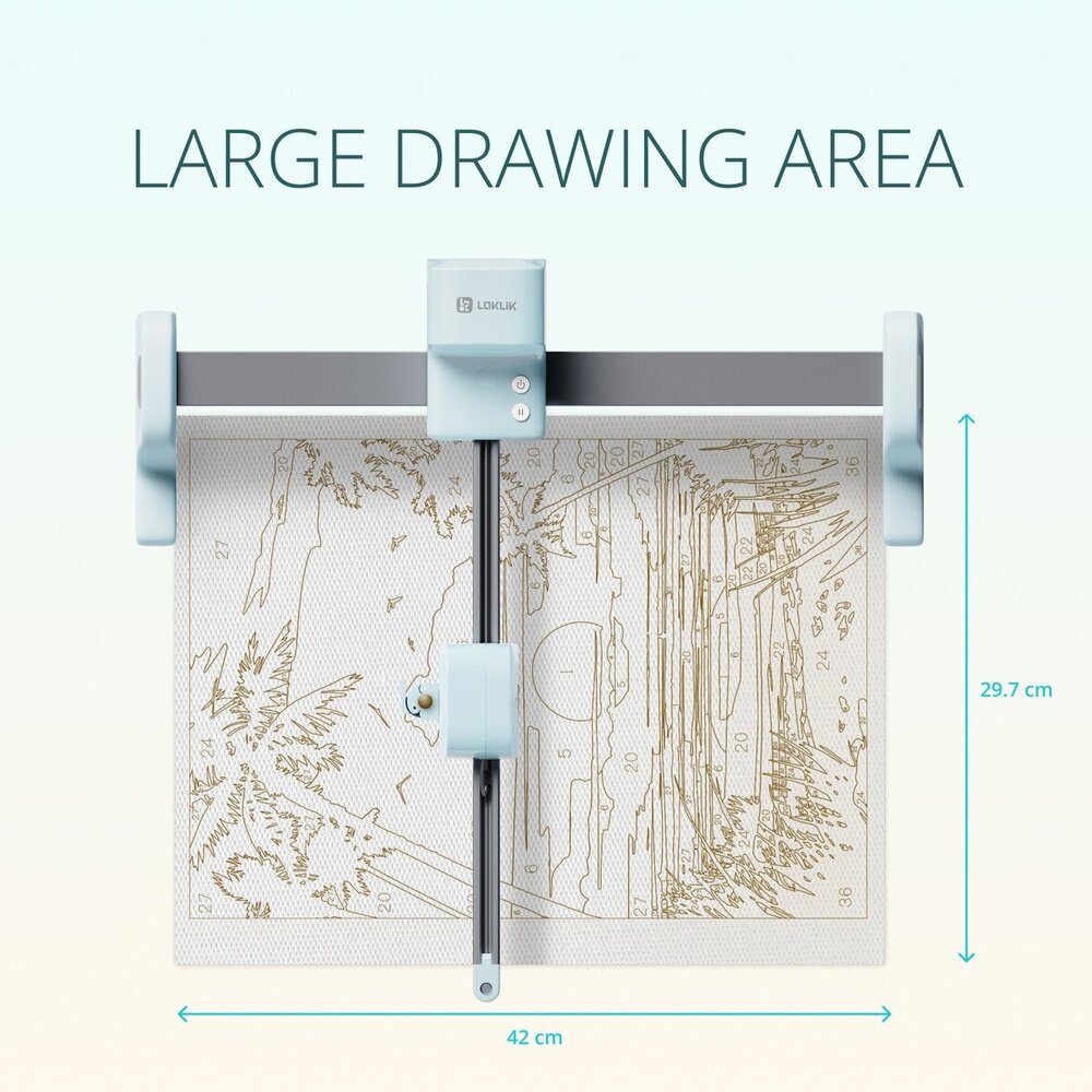 LOKLiK iPaint Bubble Blue (SG-HHJ-0014-EU-L-B2B)