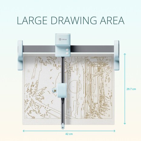 LOKLiK iPaint Bubble Blue (SG-HHJ-0014-EU-L-B2B)