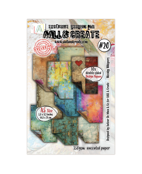 AALL and Create Design Paper A5 Woodsy Whispers (AALL-PA-020)
