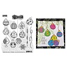 Ranger Dylusions Hanging Your Baubles Cling Stamps (DYR10033)